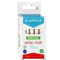 2.  STARPAK Kreda Szkolna Biała 10 sztuk 472794